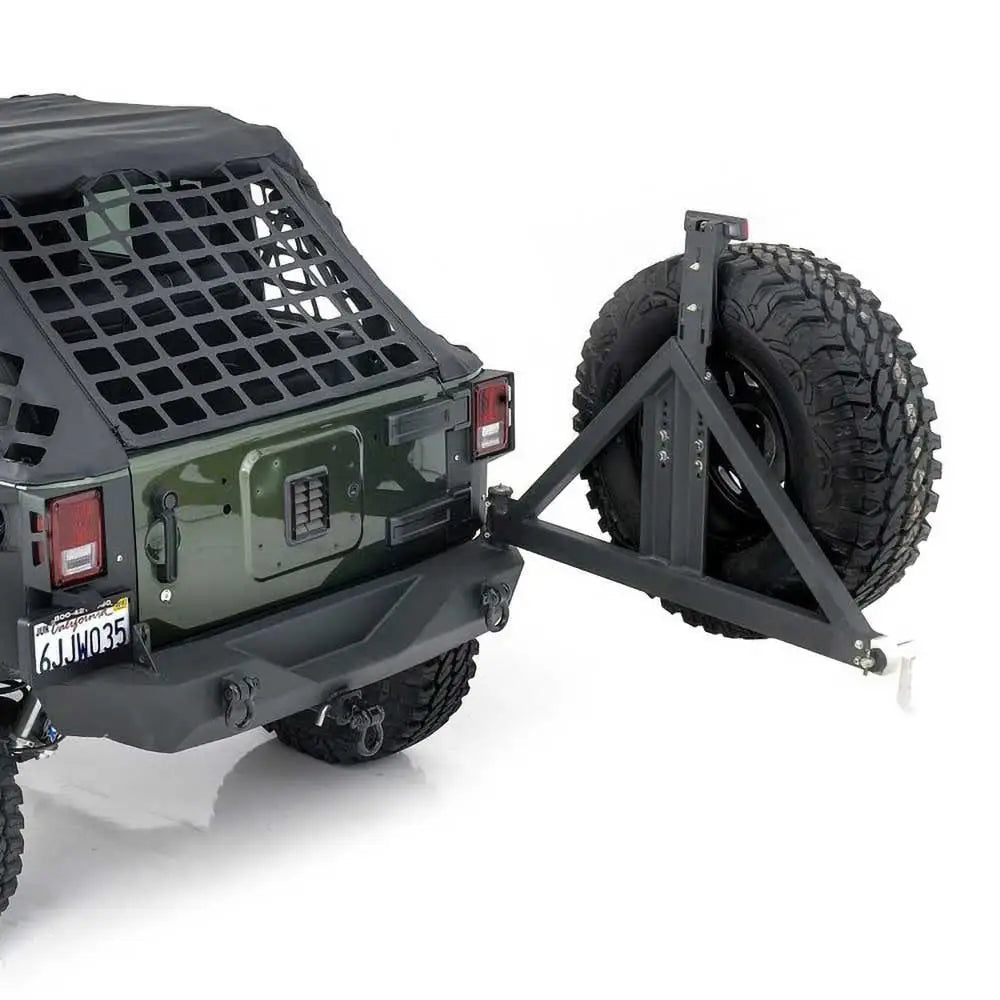 Stål Bakfanger med Reservehjulsholder Smittybilt Xrc - Jeep Wrangler Jk 4 d 07-18