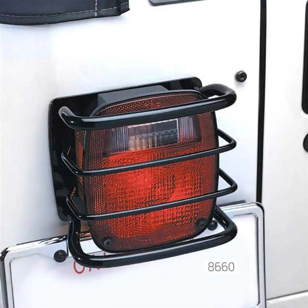 Stål Baklykter Beskyttelse - Jeep Wrangler Tj 97-06