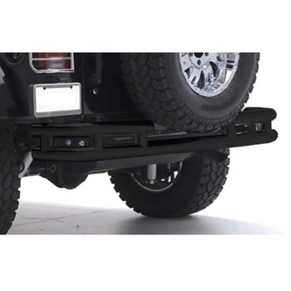 Stål Bakre Rørstøtfanger Svart Smittybilt Highrock - Jeep Wrangler Jk 4 d 07-18