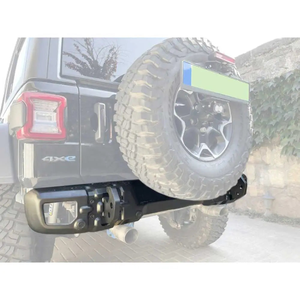 Stål Bakre Støtfanger - Jeep Wrangler Jl 4 d 18-