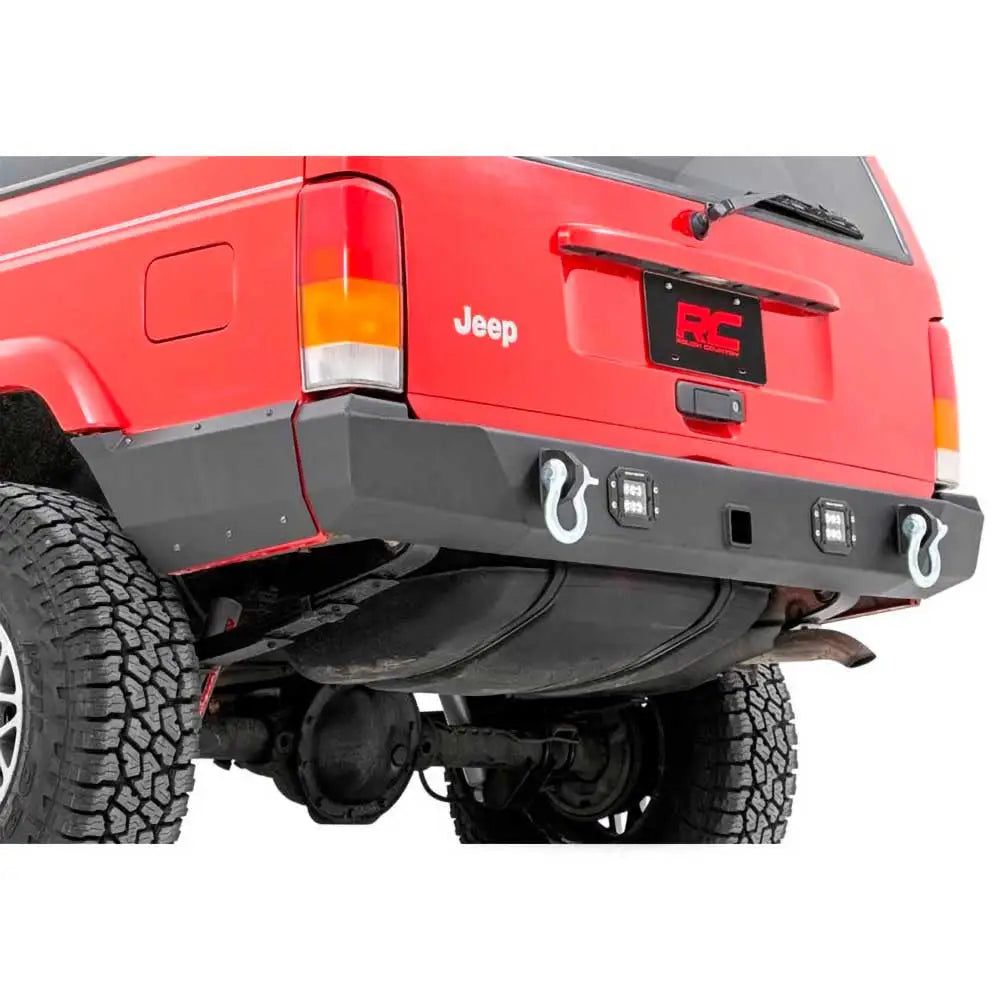 Stål Bakre Støtfanger Rough Country - Jeep Cherokee Xj 84-01