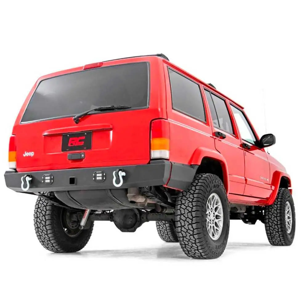 Stål Bakre Støtfanger Rough Country - Jeep Cherokee Xj 84-01