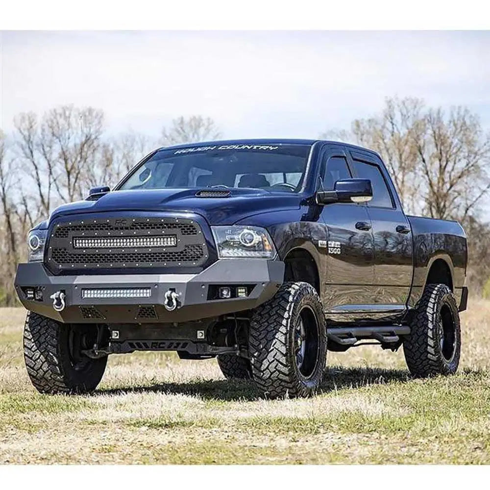 Stål Frontstøtfanger med Led-lys Rough Country - Ram 1500 Classic Ds 19-