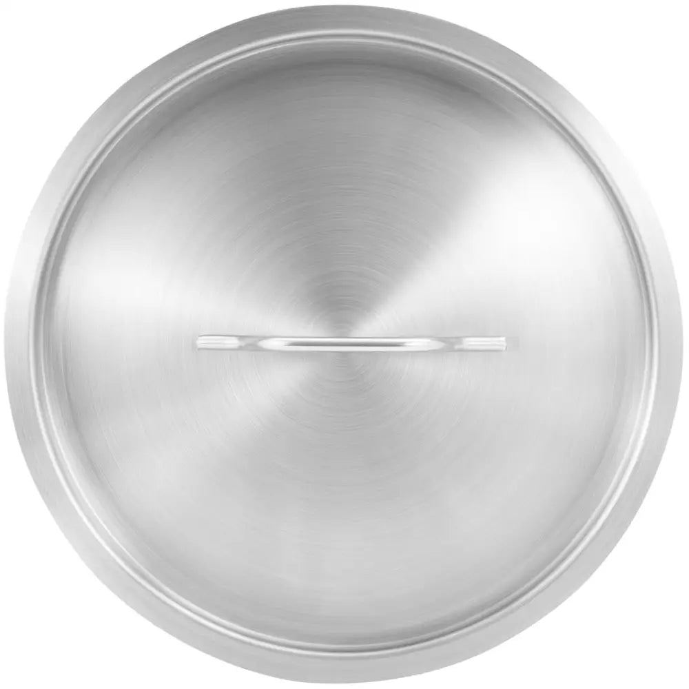 Stål Gryte med Lokk Tykk Bunn 17 l til Induksjon Gass Halogen