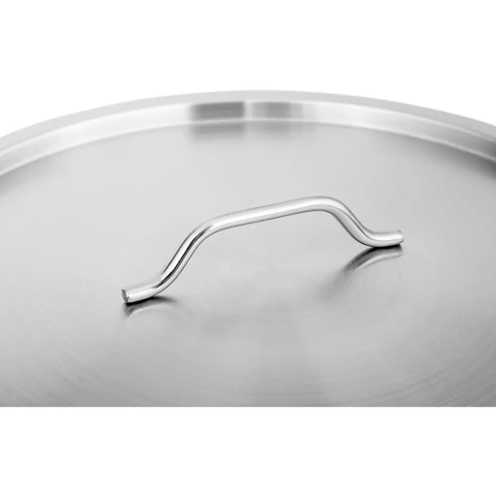 Stål Kjele med Lokk og Målebeger for Induksjon Gass og Elektrisk Komfyr 7.1 l