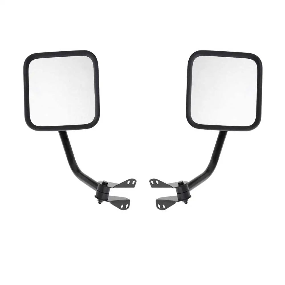 Stål Sidespeil Svart Smittybilt - Jeep Wrangler Yj 87-95