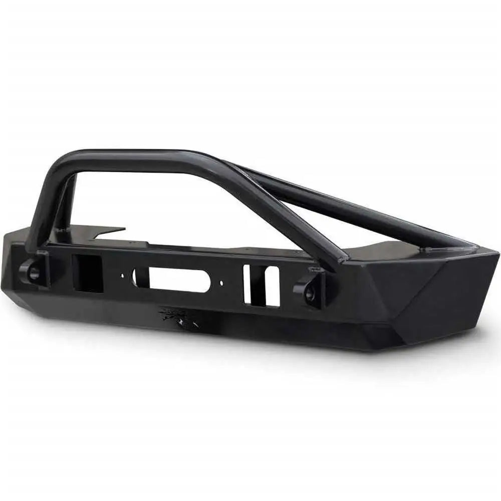 Stål Støtfanger Foran med Skivebeskyttelse - Jeep Wrangler Jk 4 d 12-18