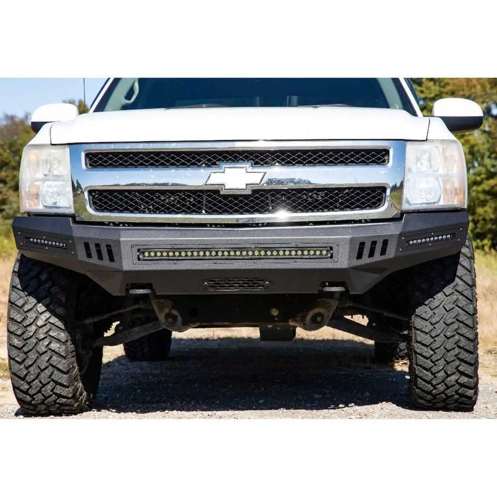 Stål Støtfanger Foran Rough Country - Chevrolet Silverado 1500 07-13