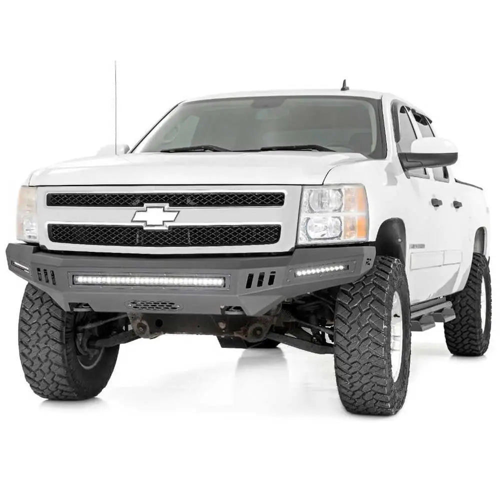Stål Støtfanger Foran Rough Country - Chevrolet Silverado 1500 07-13