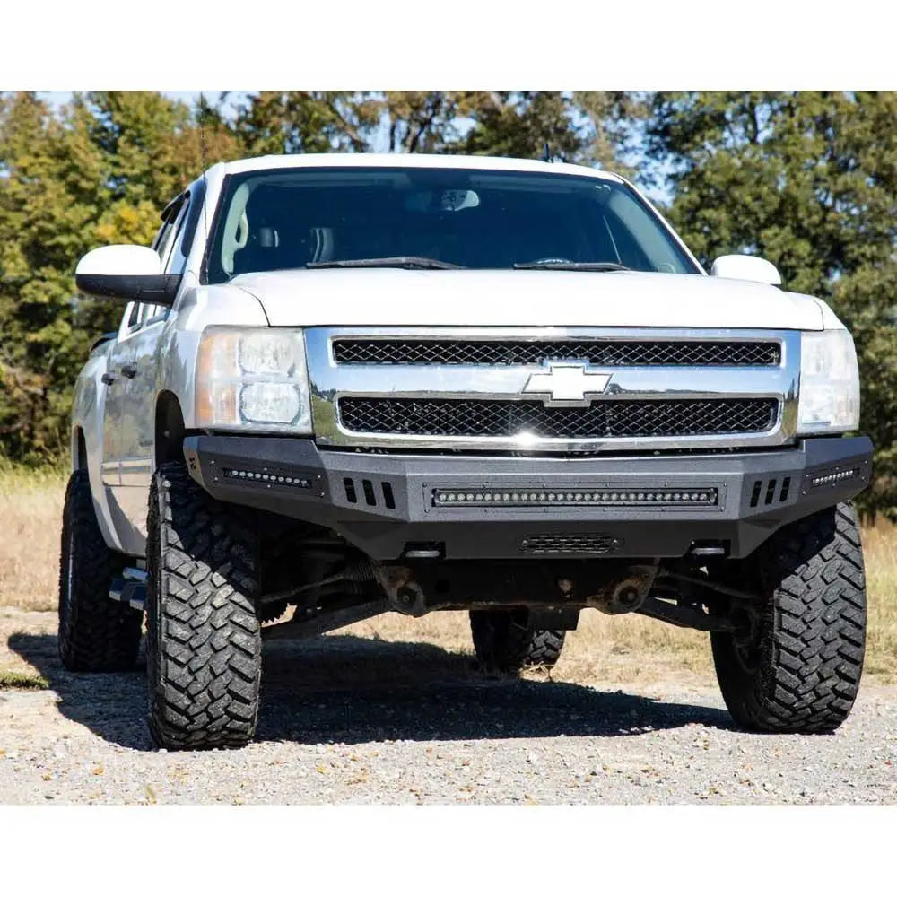 Stål Støtfanger Foran Rough Country - Chevrolet Silverado 1500 07-13