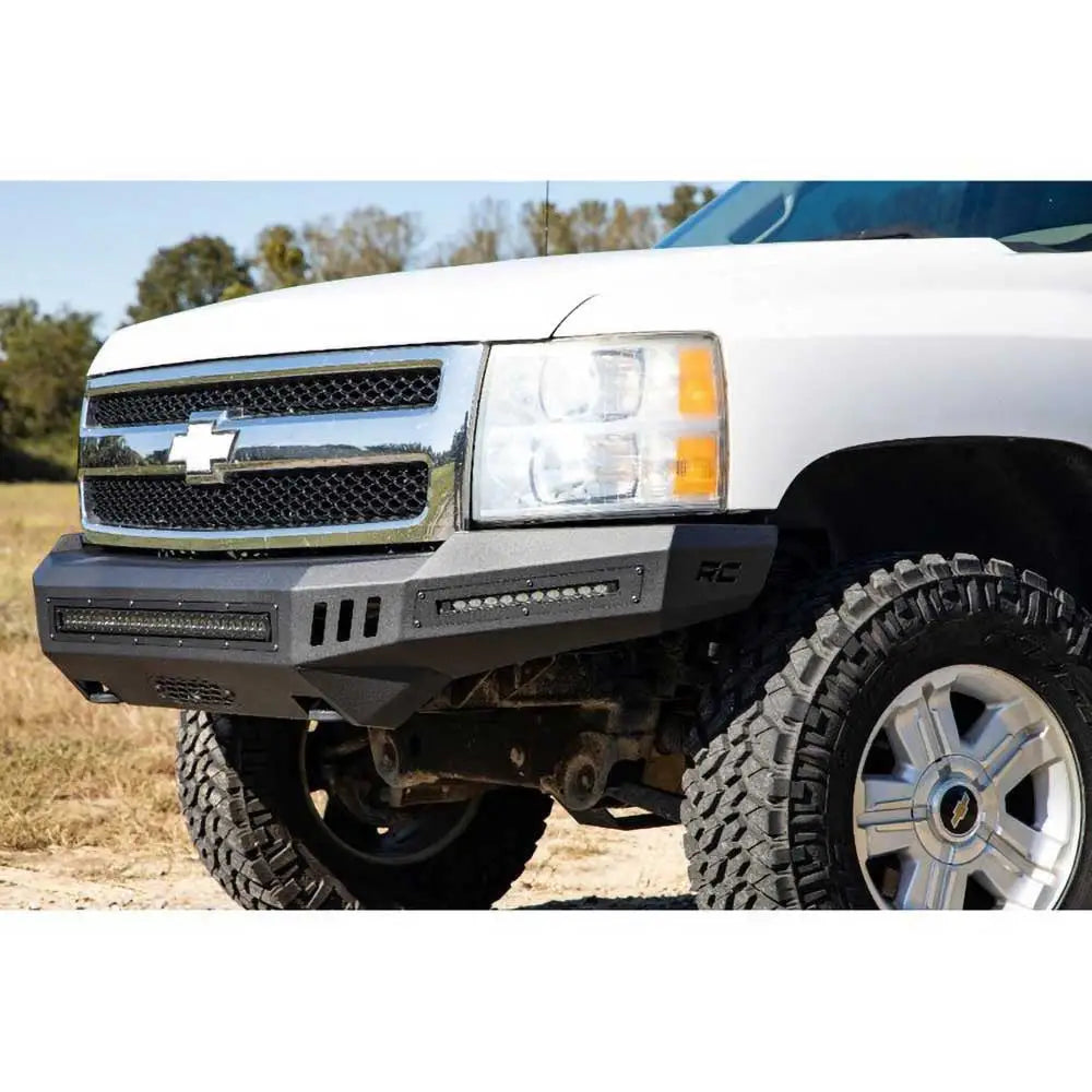 Stål Støtfanger Foran Rough Country - Chevrolet Silverado 1500 07-13