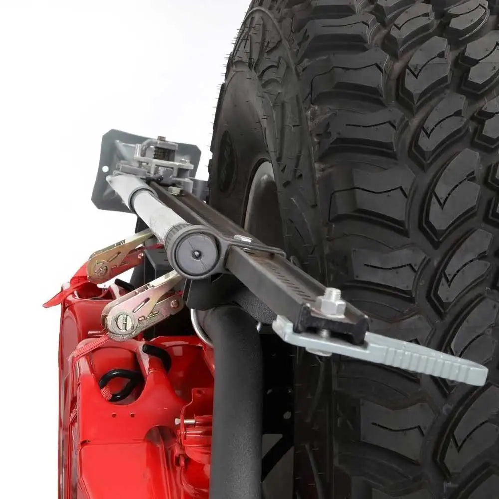 Stål Støtfanger med Reservehjulholder bak Smittybilt Xrc Atlas - Jeep Wrangler Jk 4 d 07-18
