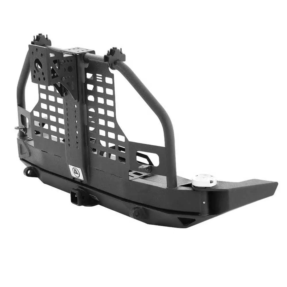 Stål Støtfanger med Reservehjulholder bak Smittybilt Xrc Atlas - Jeep Wrangler Jk 4 d 07-18