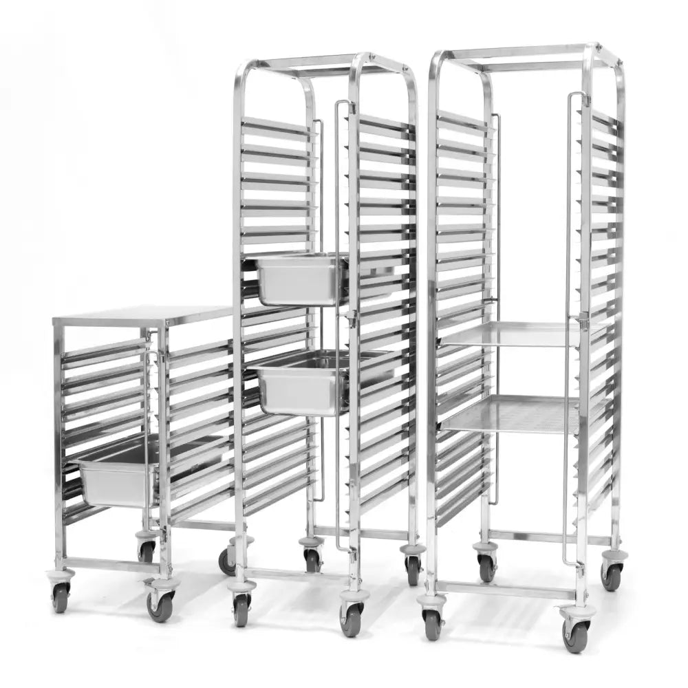 Stål Vogn for Transport av Bakeplater 15x60x40cm - Hendi 810651