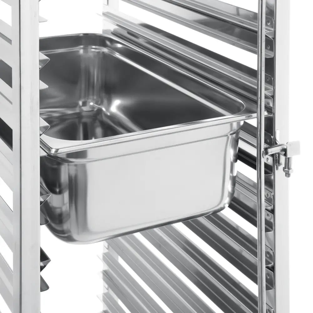 Stål Vogn for Transport av Bakker og Beholdere 15xgn1/1 - Hendi 810613