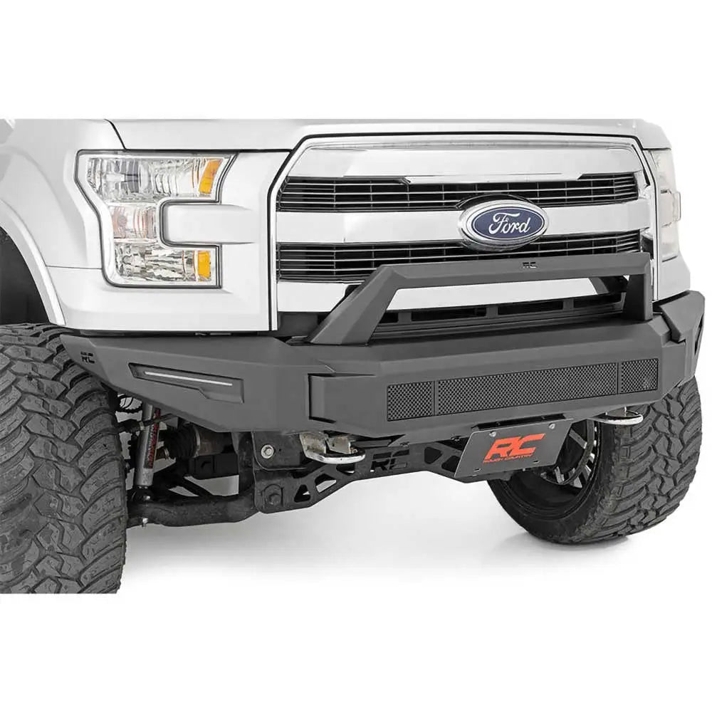 Stålfrontfanger med Skjermplate Rough Country - Ford F150 15-17