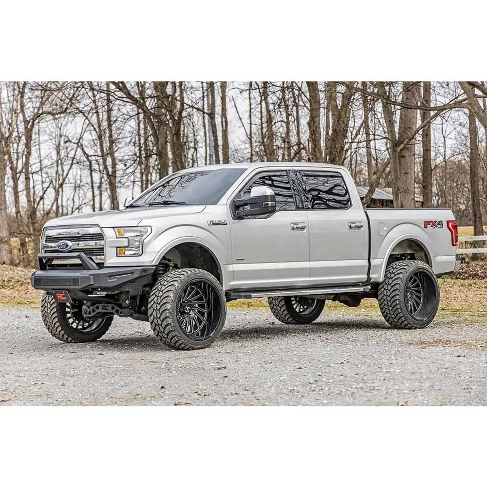 Stålfrontfanger med Skjermplate Rough Country - Ford F150 15-17