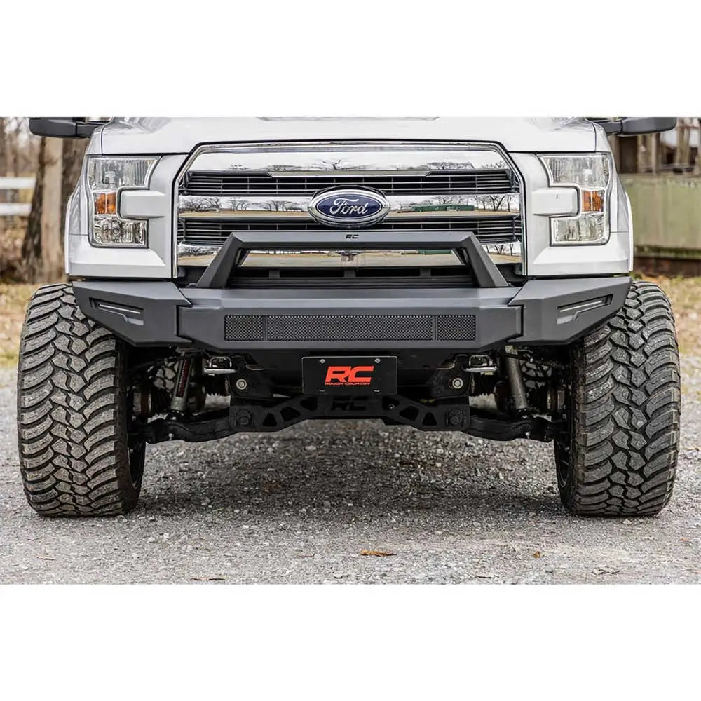 Stålfrontfanger med Skjermplate Rough Country - Ford F150 15-17