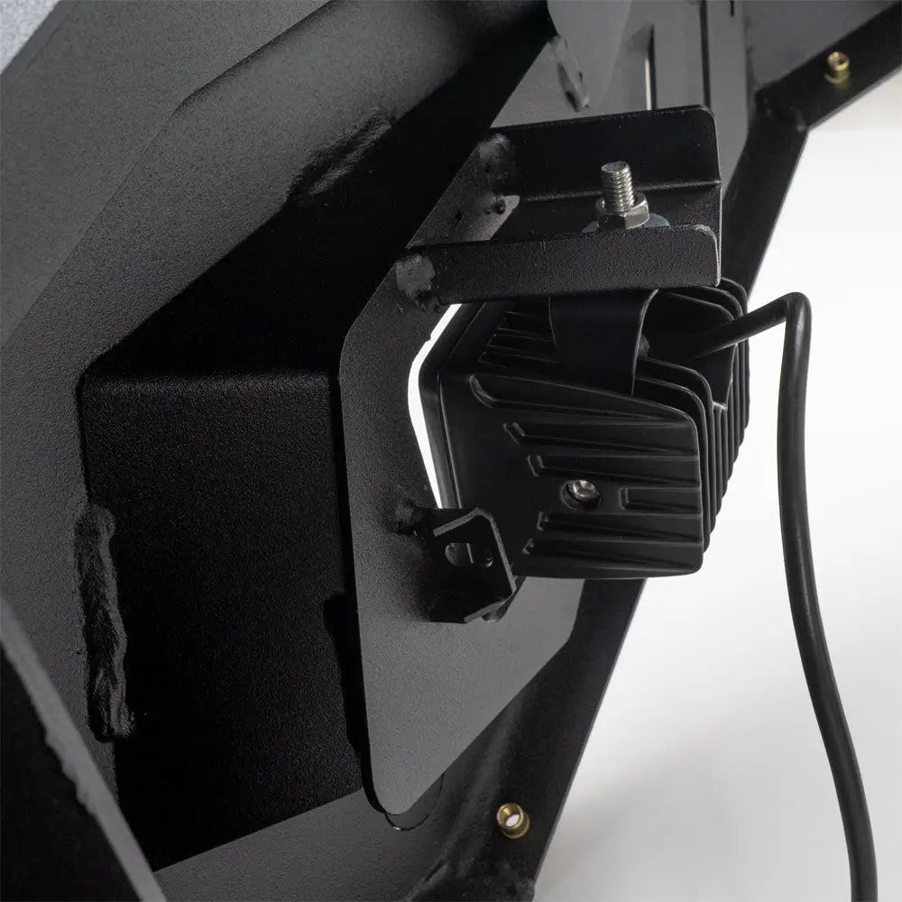 Stålfrontstøtfanger med Bullbar og Vinsjdreieplate Ofd - Ford Ranger Pxii 15-18 Eu