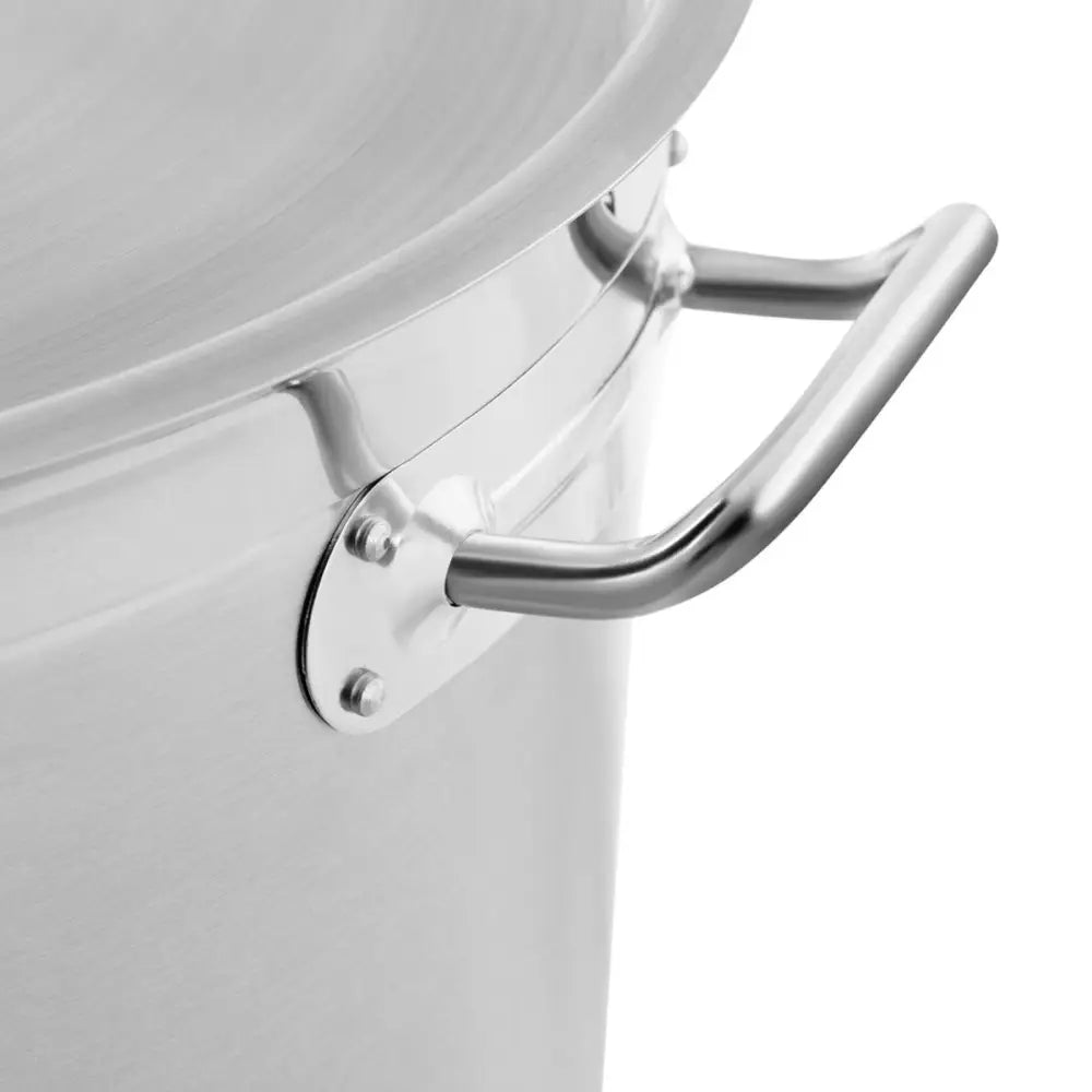 Stålpanne med Lokk og Måleenhet for Induksjonstopp 115 l