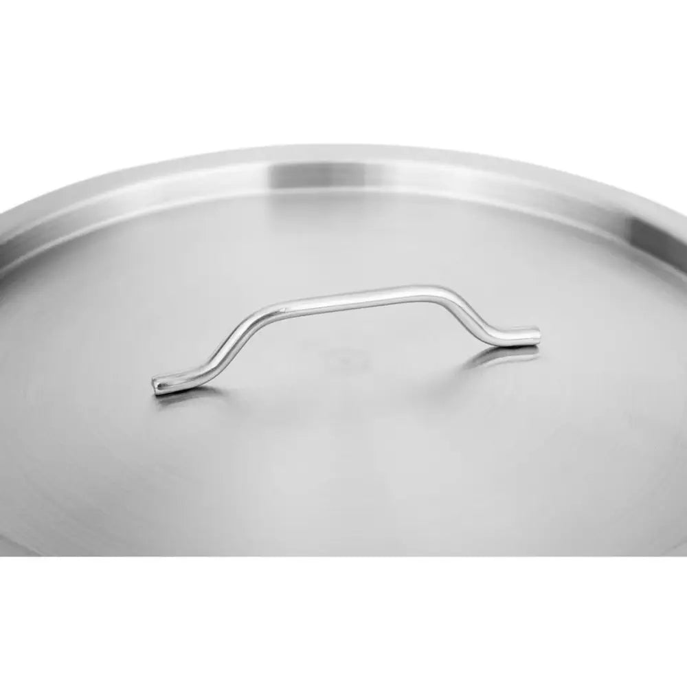 Stålpanne med Lokk og Måleskala for Induksjon Gass og Elektrisk 33l