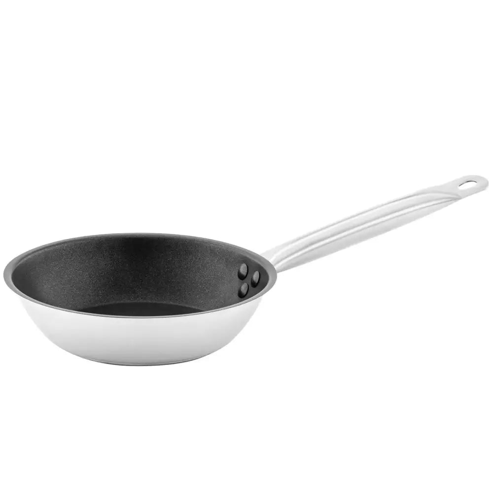 Stekepanne i Stål med Non-stick Induksjonsflate for Gass - 20 Cm 24 Cm 28 Cm 3 Deler