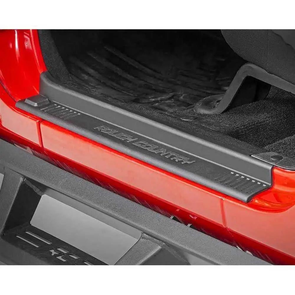 Stigtrinn Beskyttere Foran og bak Rough Country - Jeep Wrangler Jk 4 d 07-18.