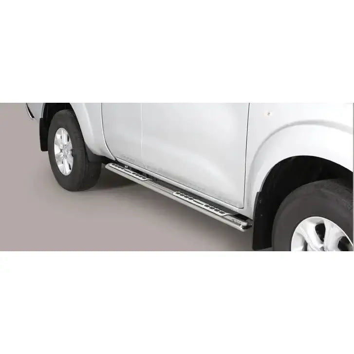 Stigtrinn Design Inox Nissan Navara Np 300 King Cab 2016 >