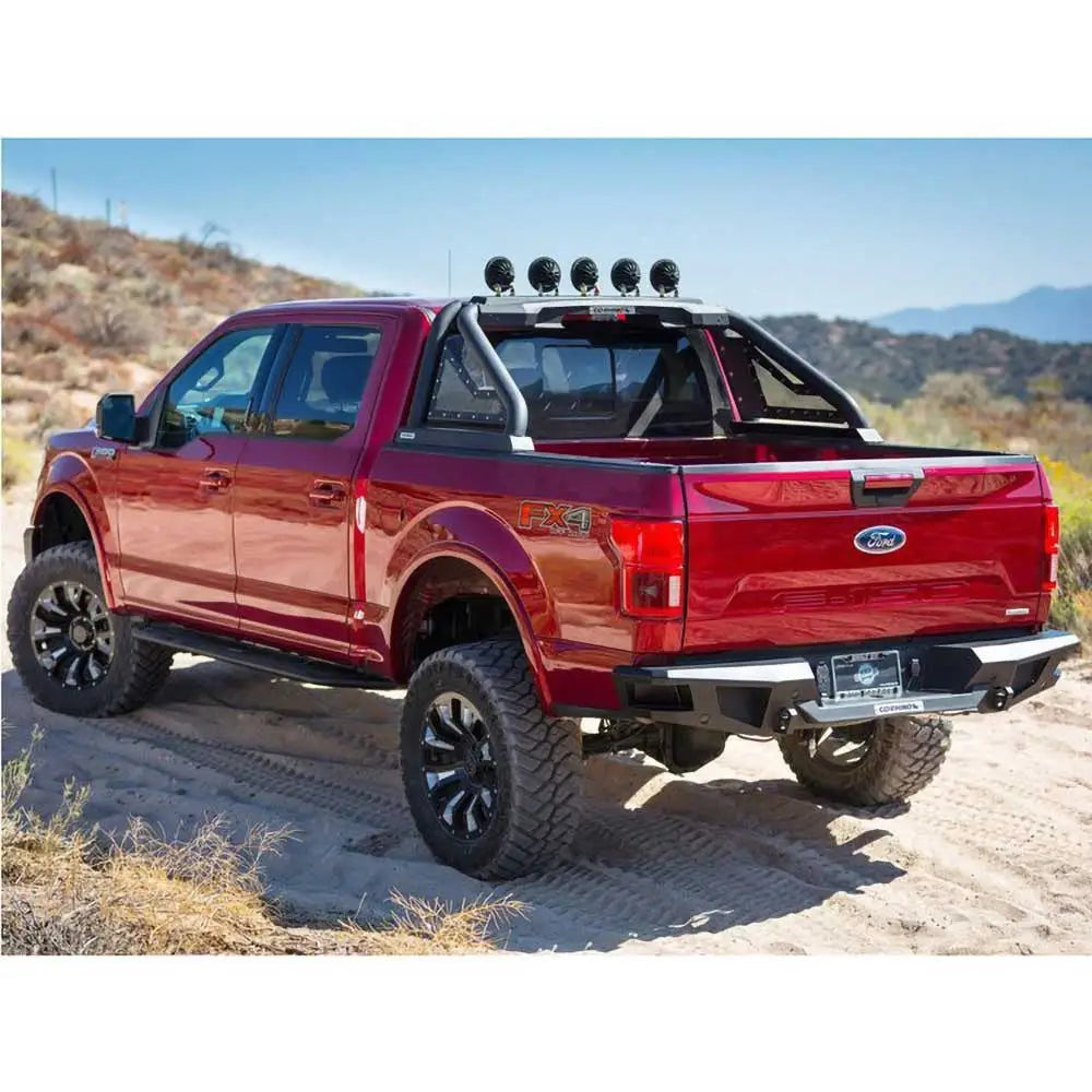 Stigtrinn for Ford F150 Raptor 17-23 - Progi Boczne Go Rhino Dominator D6 Super Cab