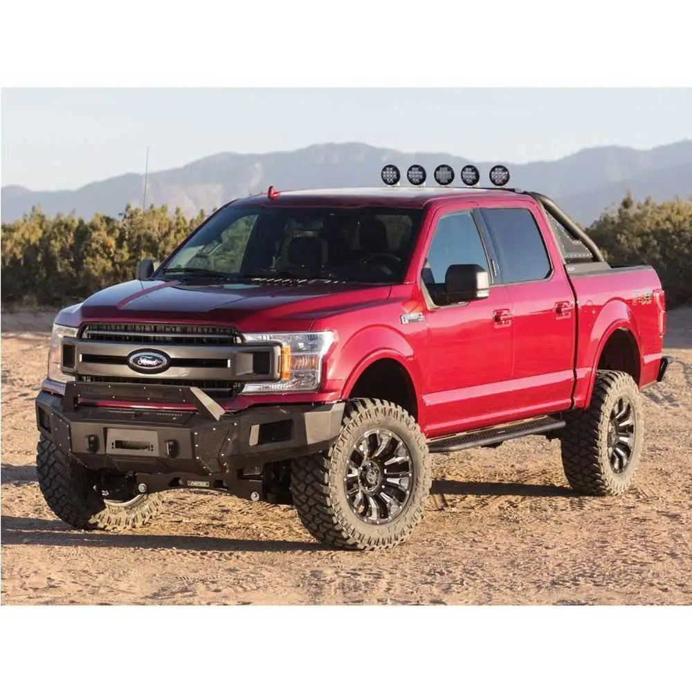 Stigtrinn for Ford F150 Raptor 17-23 - Progi Boczne Go Rhino Dominator D6 Super Cab