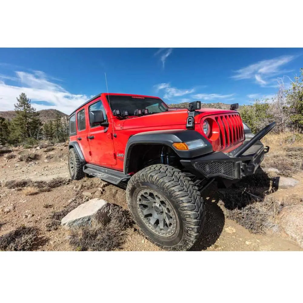 Stigtrinn Go Rhino Dominator D1 for Jeep Wrangler Jl 4 d 18-