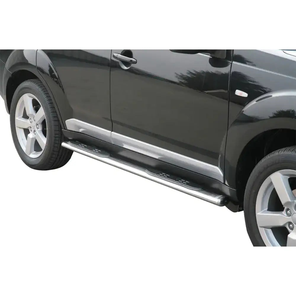 Stigtrinn Grand Pedana Oval Inox Mitsubishi Outlander 2007-2009