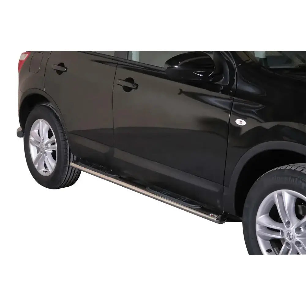 Stigtrinn Grand Pedana Oval Inox Nissan Qashqai 2010-2013