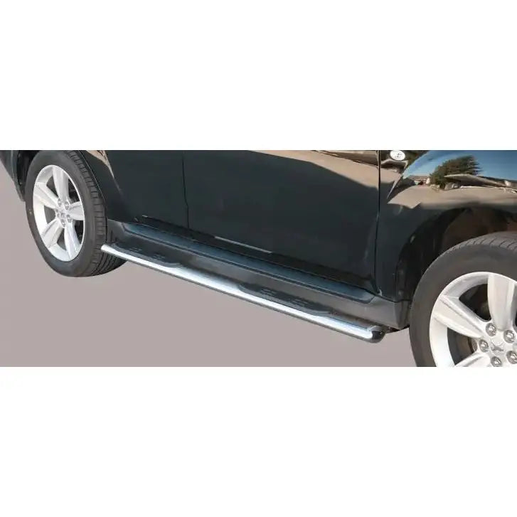 Stigtrinn Grand Pedana Oval Inox Peugeot 4007 2008 >