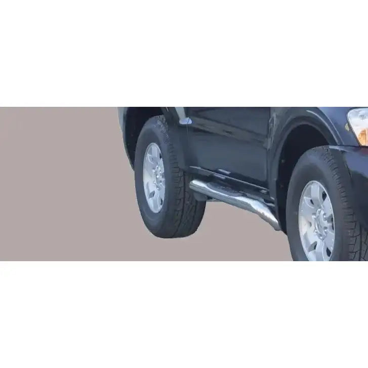 Stigtrinn Grand Pedana Radial Inox Mitsubishi Pajero 00-06 3d