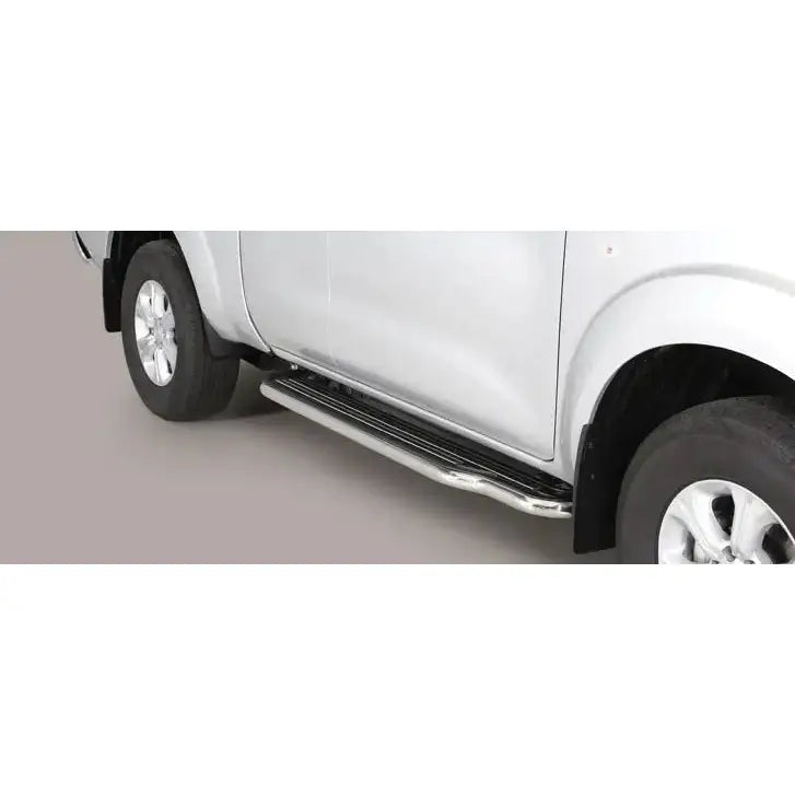 Stigtrinn Inox Nissan Navara Np 300 King Cab 2016 >