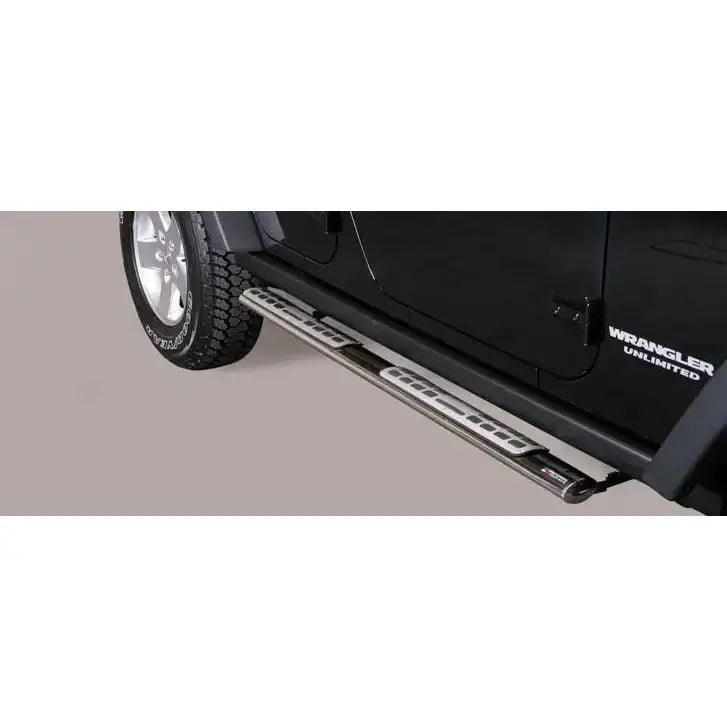 Stigtrinn Jeep Wrangler 11-18 - Design