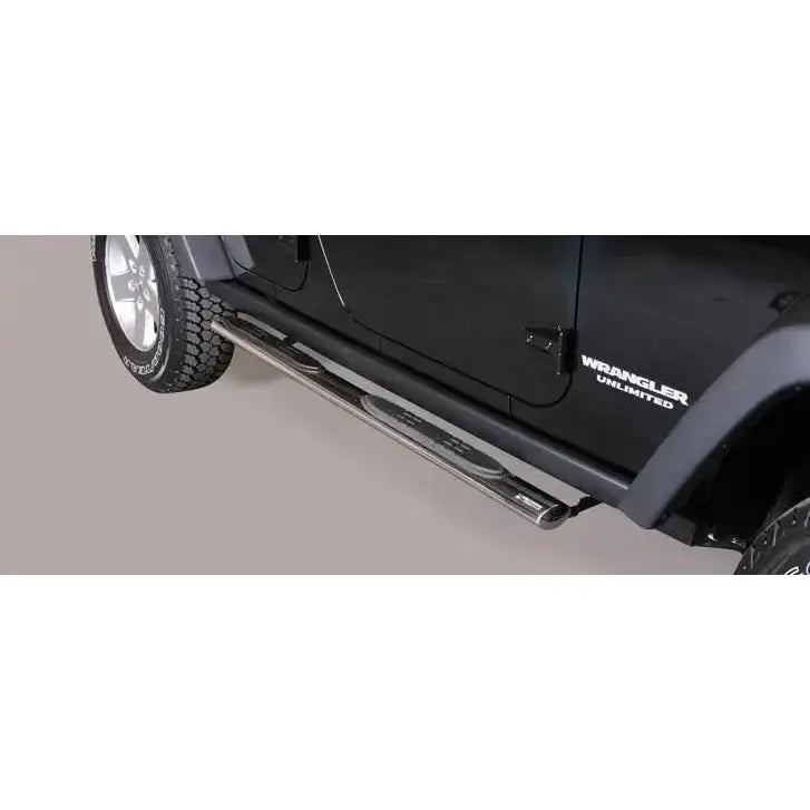 Stigtrinn Jeep Wrangler 11-18 - Grand Pedana Oval