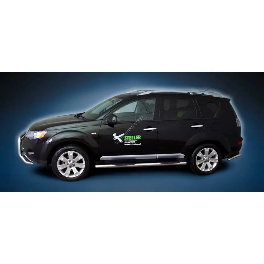 Stigtrinn Mitsubishi Outlander 07-09 med Plast