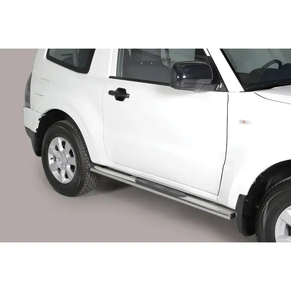 Stigtrinn Mitsubishi Pajero 07-11 3d - Grand Pedana Oval Inox