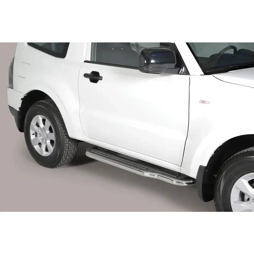 Stigtrinn Mitsubishi Pajero 2007 > 3d - Inox