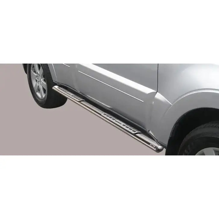 Stigtrinn Mitsubishi Pajero 2007 > 5d - Design Inox
