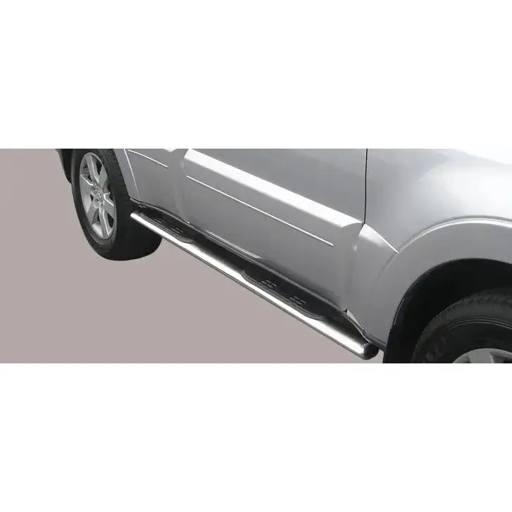 Stigtrinn Mitsubishi Pajero 2007 > 5d - Grand Pedana Oval Inox