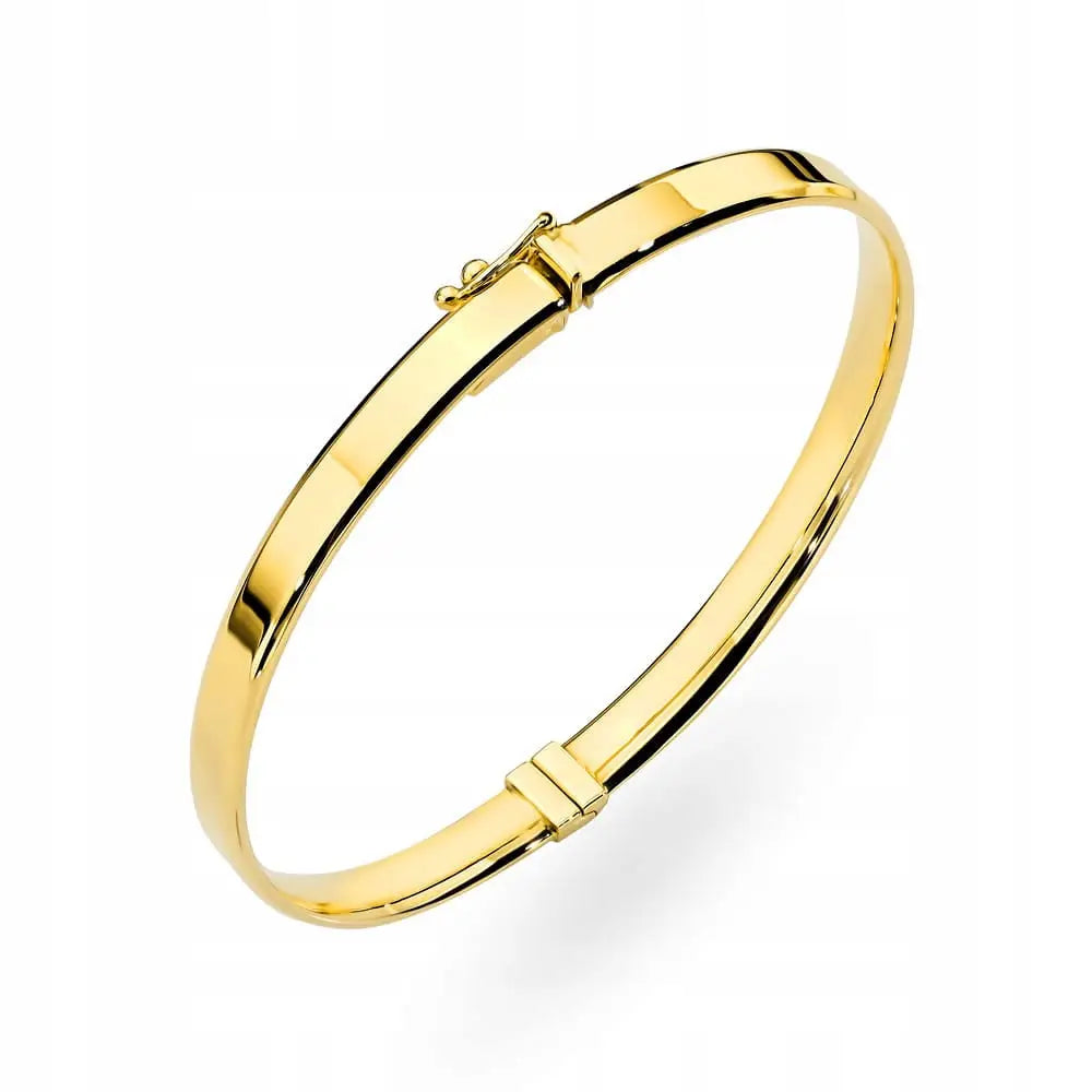 Armbånd Dame i Gull 585 med Charms og Bred Design