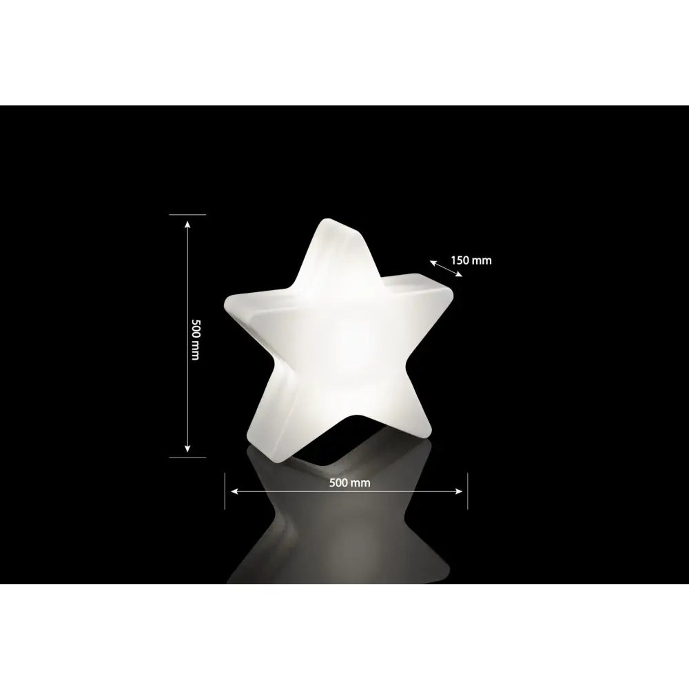 Stjerne Belyst Led Rgb-pære (hvit Innendørskabel)