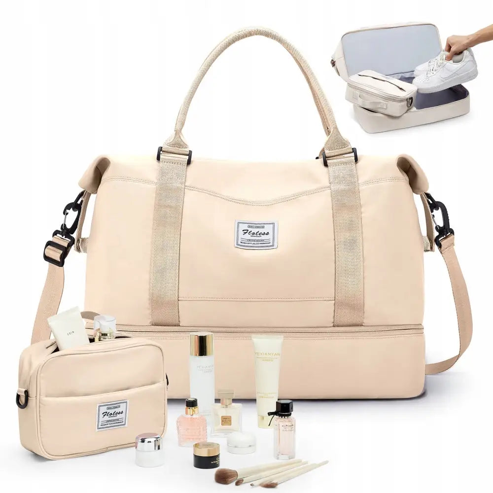 Stor Damer Reiseveske Helgeveske Skulderveske Sporty