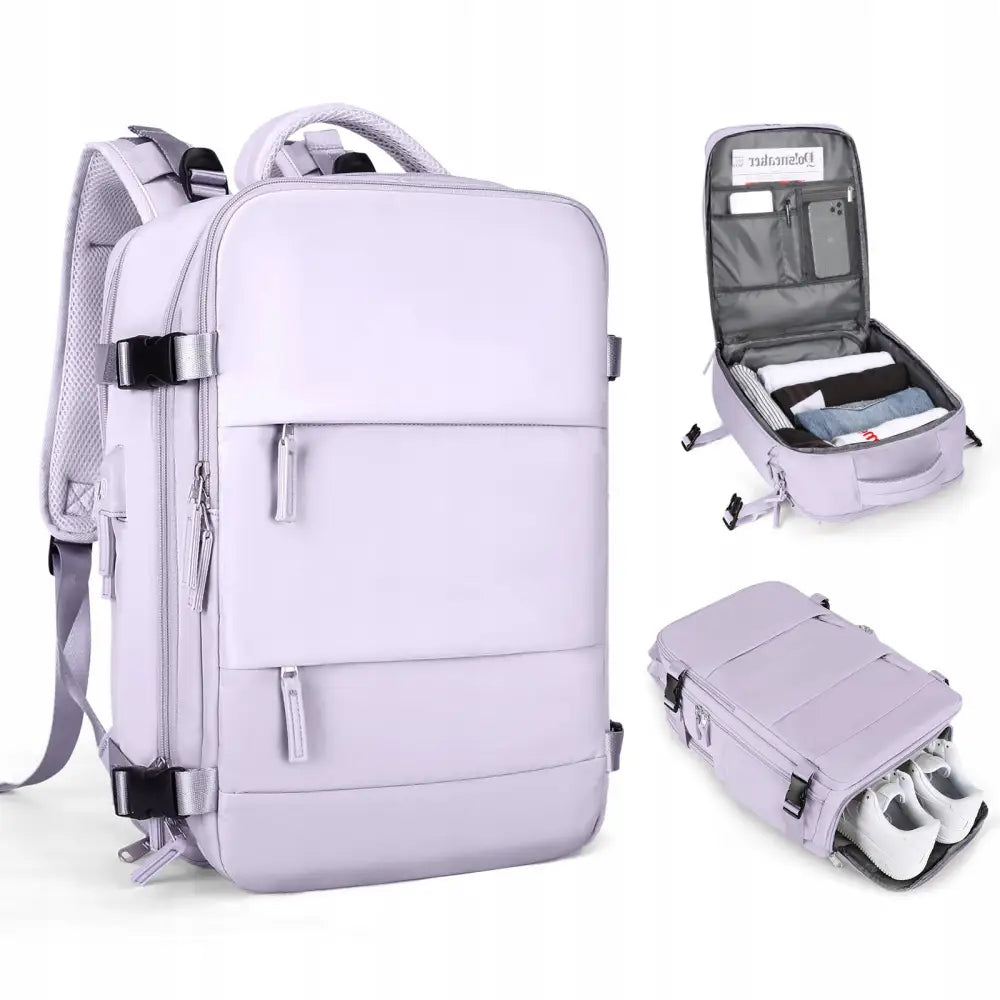 Stor Kapasitet Reise Ryggsekk for Damer Laptop Ryggsekk 25l