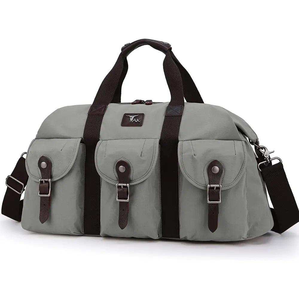 Stor Reiseveske i Materiale + lær 40l