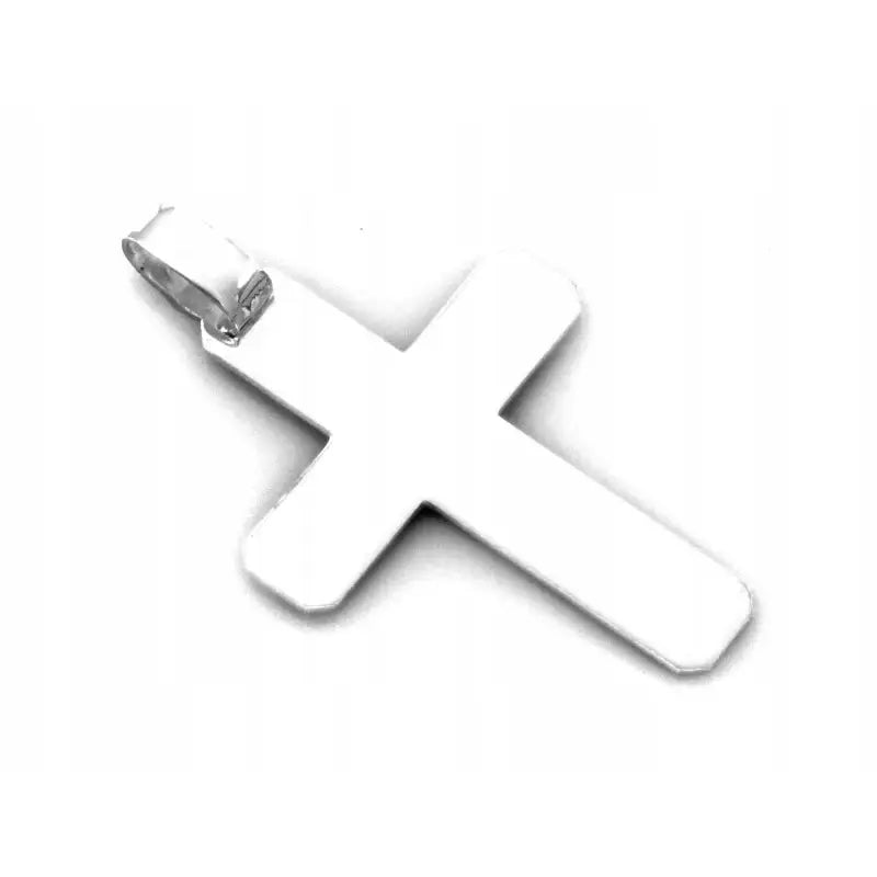 Charm Sølv Kors Anheng til Kjede for Menn