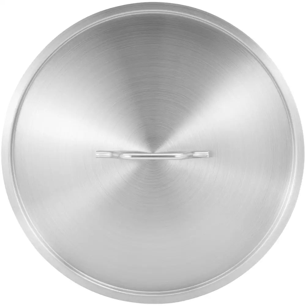 Stor Stål Kjele med Lokk og Tykk Bunn for Induksjonstopp Gassovn 83 l